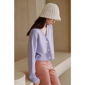 [정상가159,000원] Crop Cardigan  Lilac (WE295AC38V)