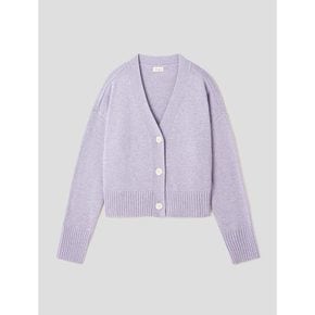 [정상가159,000원] Crop Cardigan  Lilac (WE295AC38V)