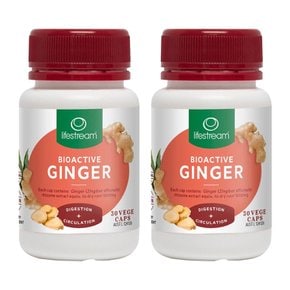 뉴질랜드 라이프스트림 바이오액티브 진저 30정 BIOACTIVE GINGER 2팩