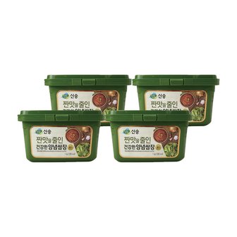  신송 짠맛을 줄인 건강한 양념쌈장 1kg 4개