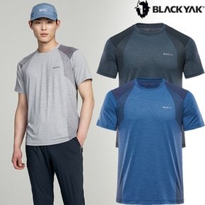 M호아킨2티셔츠S1-22년 신상품  남성 여름 반팔 냉감 라운드넥 티셔츠-1BYTSM2007