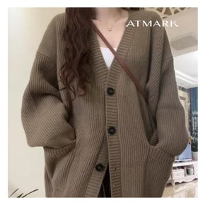 ATMARK (77까지)루즈코지포켓가디건_AA39CD001G