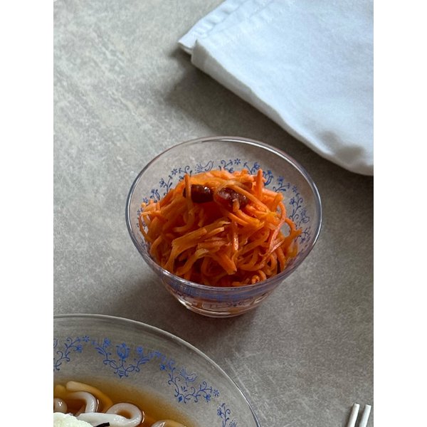 블루로즈 글라스 디저트볼 MADE IN JAPAN