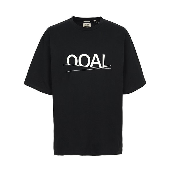 [부산점] OOAL 반팔티셔츠 S25FT006E BLACK (남여공용)