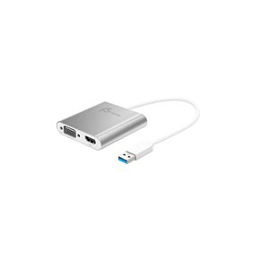 j5 create JUA360 USB3.0 to Dual VGA & HDMI 디스플레이 어댑터 -