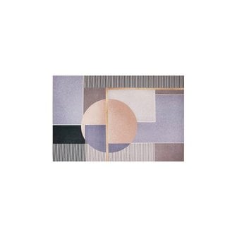 daydreamer 유니크 스트라이프 먼지없는 거실러그