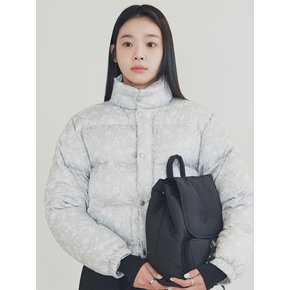 HUMMING BIRD CROPPED PUFFER DOWNPARKA (CLOUDY)