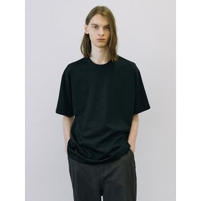 Supima premium 1/2 T-shirt (black)