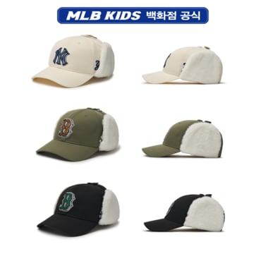 MLB키즈 24FW[KIDS]모노티브 트래블 아트웍 귀달이 캡 7AWMMT146