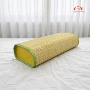 시원한 청대 목침 여름 대나무 베개 경추/타원형 선택