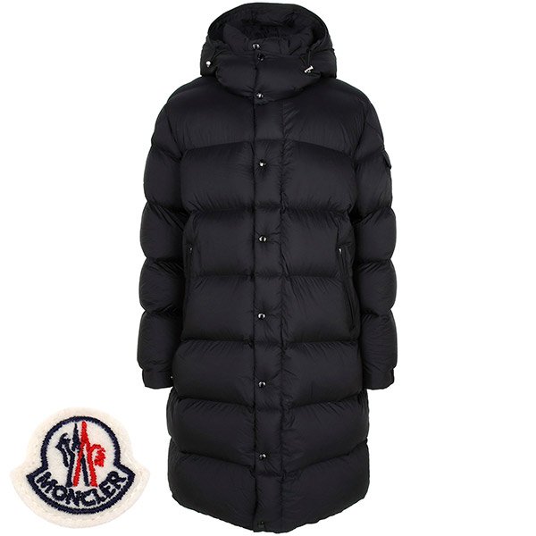 [부산점] 몽클레어 블랙 하노베리안 구스 롱 다운 자켓 HANOVERIAN 1C00018 53333 999