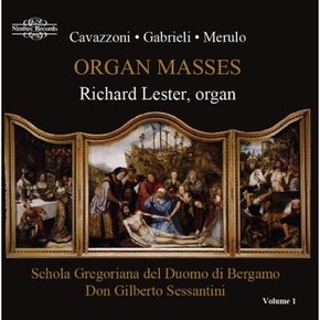 [CD] 오르간 미사 1 - 카바초니, 가브리엘리, 메룰로 [3Cd] / Organ Masses Vol.1 - Cavazzoni, Gabrieli, Merulo [3Cd]