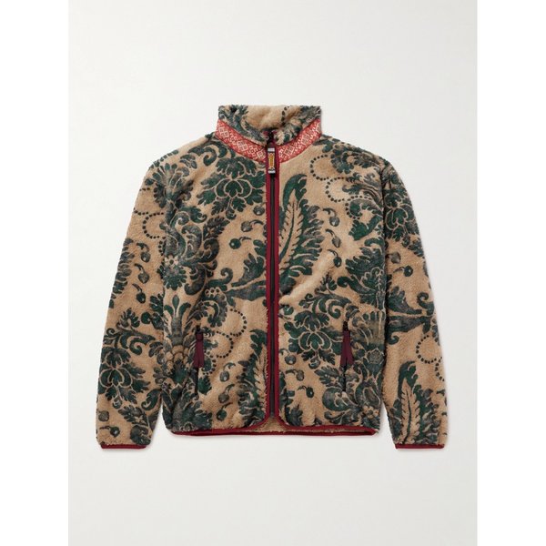 다마스크 프린트 플리스 재킷 46376663162925188