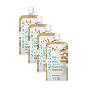 MOROCCANOIL 모로칸오일 샴페인 컬러 디포지팅 헤어 마스크 30ml 4팩