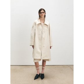 TFS COTTON HALF TRENCH COAT_2COLORS