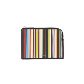 폴 스미스 Wallet SIGNATURE STRIPE ZIPPER WALLET MULTICOLOUR M1A/7429/KSIGST_PRI