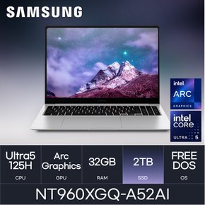 삼성전자 갤럭시북4 프로 NT960XGQ-A52AI(FREEDOS/SSD 2TB/RAM 32GB) HMC