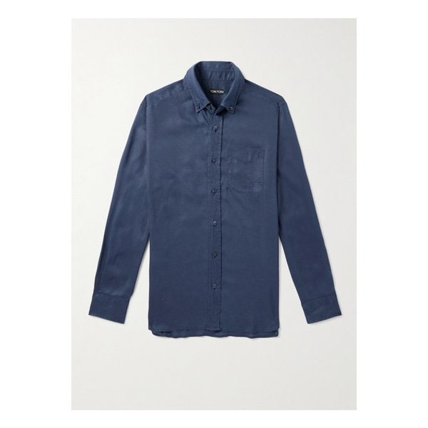 버튼다운 칼라 라이오셀 트윌 셔츠 46376663162880654