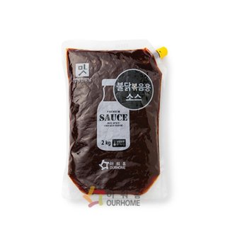  아워홈 불닭볶음용소스 행복한맛남 1팩 2kg