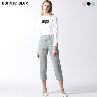 레코브 보니알렉스BONNIE ALEX 와이드 포켓 트리밍 팬츠 택가격:105000원