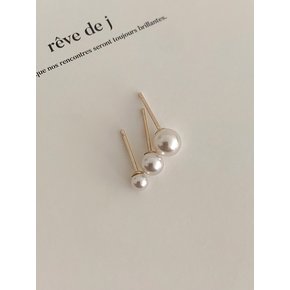 14k gold pearl earrings