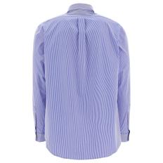 랄프로렌 Mens shirt 7108673640072866 BLUE/WHITE HAIRLINE STRIP Blue