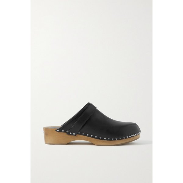 탈리 스터드 가죽 클로그 33258524072463355