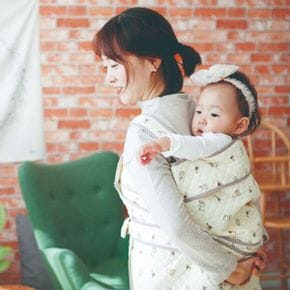 사계절 포대기 리틀고미 X자형포대기 순면아기띠 출산선물 전통포대기 유아포대기 유아아기띠
