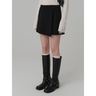룩캐스트 오웬 랩 스커트 팬츠 / OWEN WRAP SKIRT PANTS_2colors