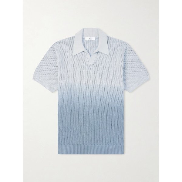 미스터 피 오픈 칼라 코튼 폴로 티셔츠 46376663163009694