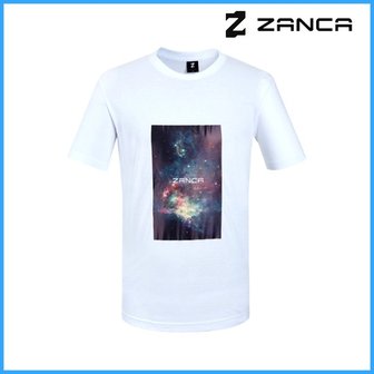  잔카 마코 티셔츠 ZFBJURS007 포인트 플린팅 반팔티