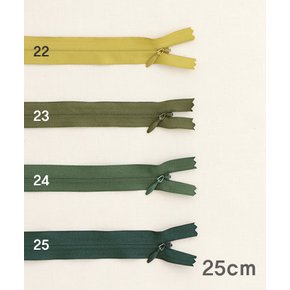 패션스타트 [컬러선택] 콘솔지퍼 숨은 콘실지퍼 25cm_22~25 (70365)