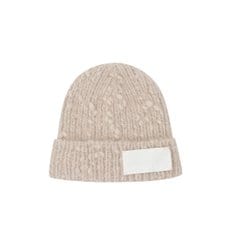 Handmade Bubble Beanie (Beige)_D7RAW24002BEX