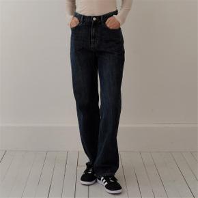 [블랭크03] straight fit jeans (deep blue)