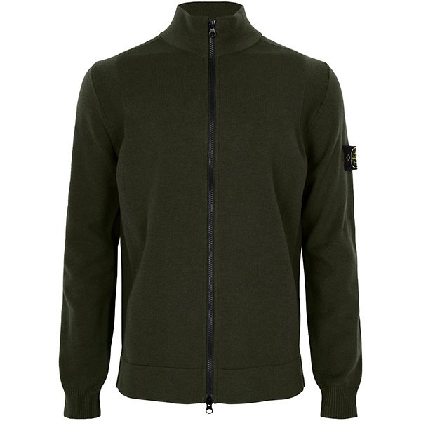 [부산점] 25FW 밀리터리그린 와펜 울 니트 집업 자켓 155100062 S00A1 V0054