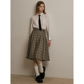 WD_Intellectual plaid set_Skirt