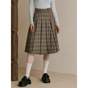 WD_Intellectual plaid set_Skirt