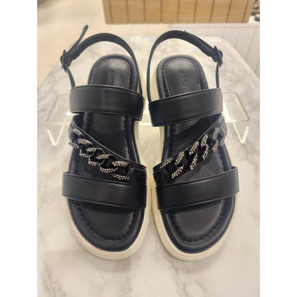 [여주점] 여성 5cm 청키 쿠셔닝 스트랩샌들 FLD511