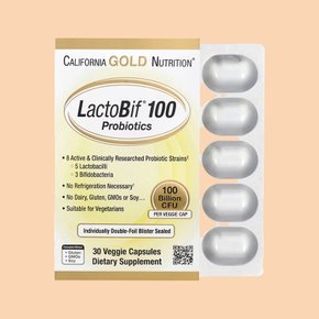 CGN 프로바이오틱 락토비프 유산균 1000억CFU 30베지캡슐,1통
