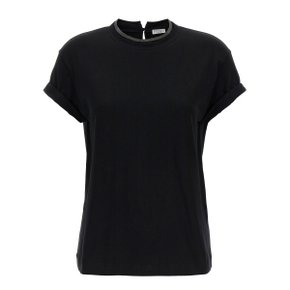 Short Sleeves T-Shirts MPT18BD200C101 Black