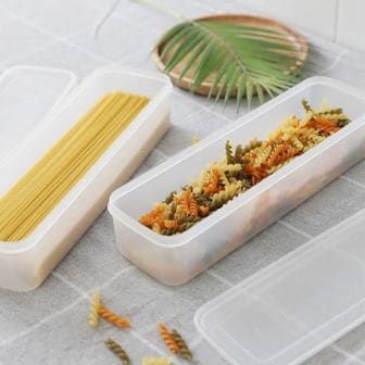 오너클랜 전자레인지 밀폐보관용 파스타 국수 면 김밥재료