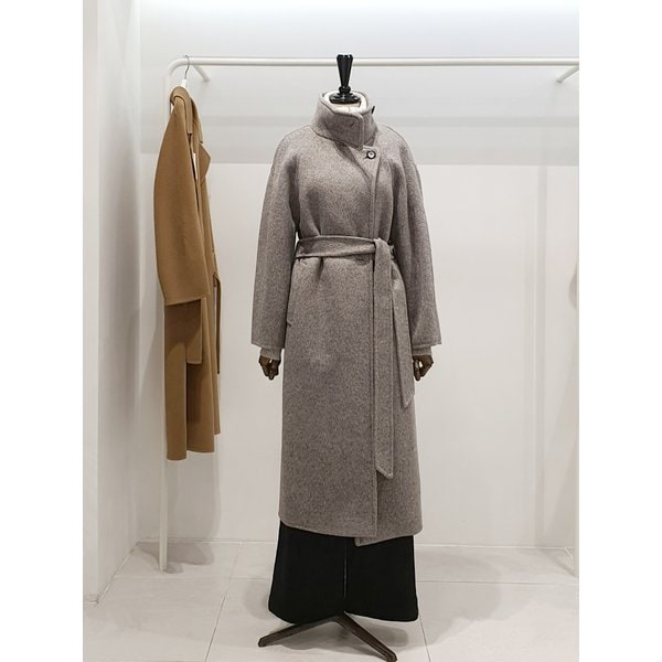 [파주점] 쥬크 주크 알파카블렌드 하이넥 벨티드 코트 V254PSH932