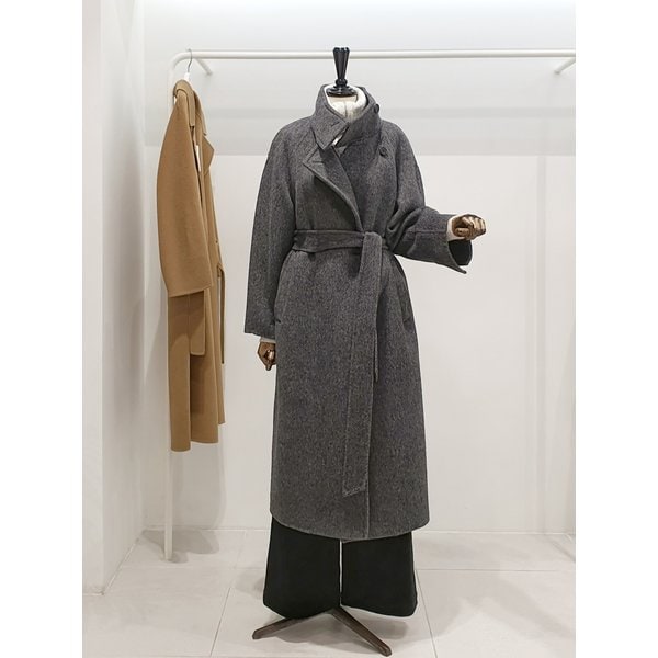 [파주점] 쥬크 주크 알파카블렌드 하이넥 벨티드 코트 V254PSH932