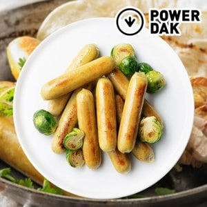 인정식탁 [파워닭] 닭가슴살 소시지 10팩(20개) / 카레맛