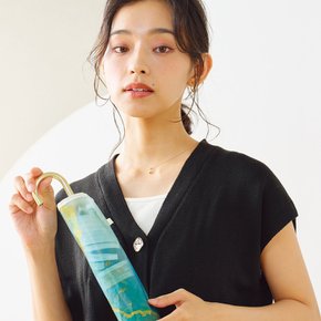 우산 잉크 아트 비닐 3단우산 PT-002