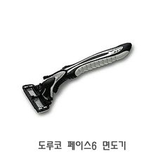 도루코 페이스6 면도기 남자면도기 도루코면도기