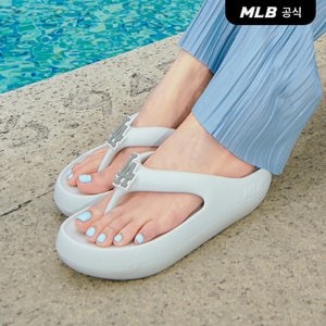 MLB [코리아공식] 청키 바운서 플립플랍 LA (Grey)