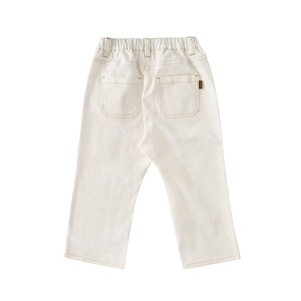 [여주점] [오프라벨 여주점] 밍크뮤 (WH) 화이트데님팬츠 (35115-410-05)