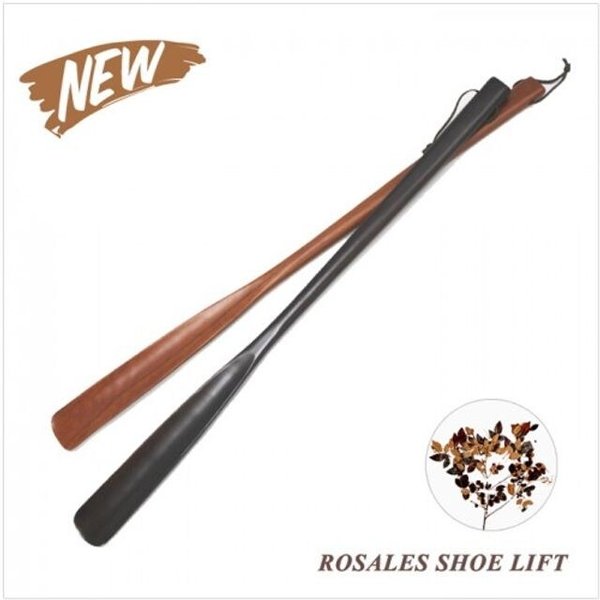 [옷자락] 남자 여자 고급 장미목 55cm 코팅 주걱 구두