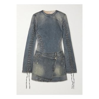 아크네스튜디오 프린트 스트레치 코튼 미니 원피스 1647597326701949